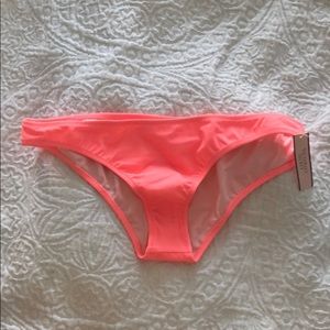 Victoria secret swim bottoms coral Size Small